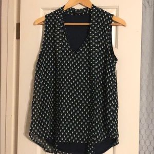 Papermoon v-neck sleeveless top